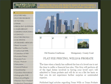 Tablet Screenshot of houstontxprobate.com